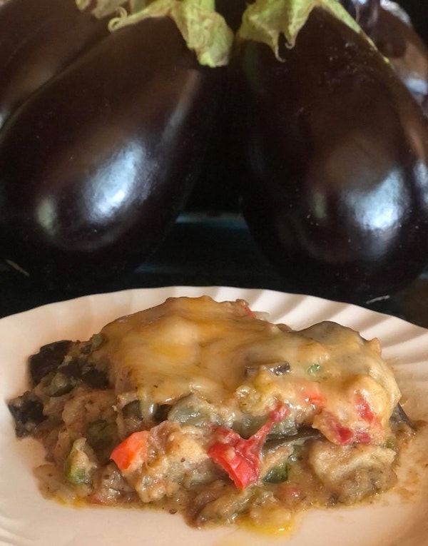 The Ranch Kitchen's Eggplant Casserole